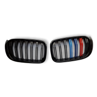 Maska BMW X3 F25 (2014-2017) / X4 F26 (2014-2017) – černá trikolora