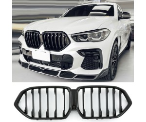 Maska BMW X6 G06 - černá lesklá (single)