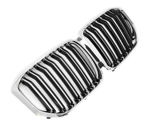 Maska BMW X5 G05 – černá s chromovým rámečkem, styl M5