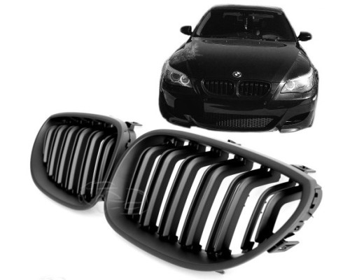 Maska BMW 5 E60/E61 – černá matná, styl M5