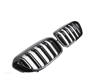 Maska BMW 5 G30/G31 (2017-2020) – černá lesklá, styl M5