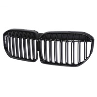 Maska BMW 7 G11/G12 (2019-2021) – černá lesklá (dvojitá)