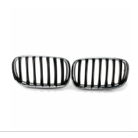 Maska BMW X5 E70 / X6 E71 – chrom rámeček, single žebrování