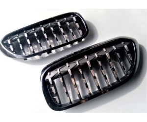 Maska BMW 5 G30/G31 (2017-2020) – chrom diamant (vertikální)