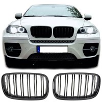 Maska BMW X5 E70 / X6 E71 – černá lesklá, styl M5
