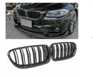 Maska BMW 5 F10/F11 – vzhled carbon lesklá, styl M5