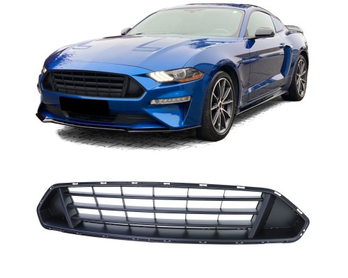 Maska Ford Mustang 6 coupé/cabrio (2018-2023) – černá lesklá bez znaku