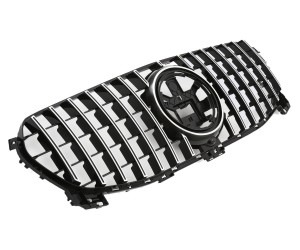 Maska Mercedes Benz GLE /GLE Coupe (2019-2023) – černá s chromem (standard verze)