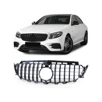 Maska Mercedes Benz E W213/S213/C238/A238 (2017-2020) GT, černá lesklá