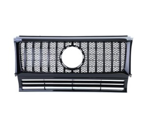 Maska Mercedes Benz G (W463) GT – černá lesklá bez znaku