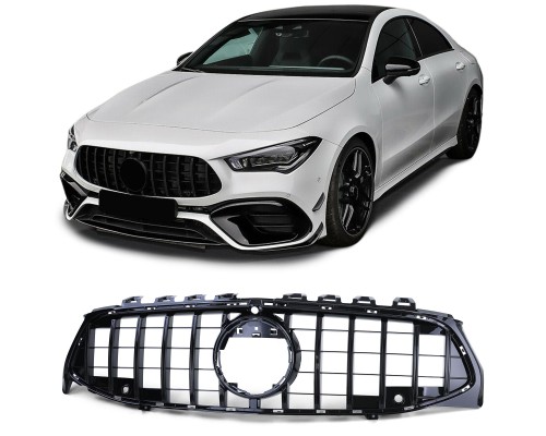 Maska Mercedes Benz CLA C118/X118 (2019-2023) - černá lesklá