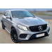 Maska Mercedes Benz GLE coupe (2016-2019) Panamericana GT vzhled – černá lesklá