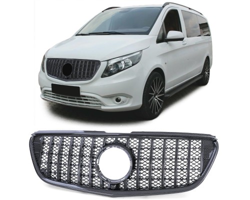 Maska Mercedes Benz W447 (model Vito) – vzhled carbon