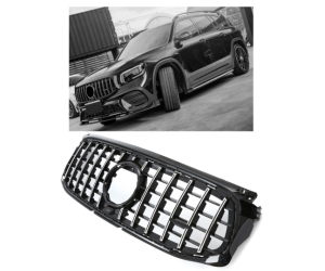 Maska Mercedes Benz GLB X247 – černá s chromem (AMG line) 2019-2023