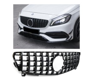 Maska Mercedes Benz A W176 (2015-2018) GT černá lesklá