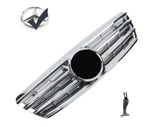 Maska Mercedes Benz C W203/S203 all chrom lamely