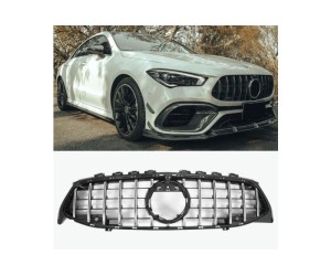 Maska Mercedes Benz CLA C118/X118 (2019-2023) - černá s chromem