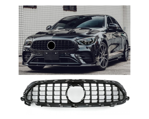 Maska Mercedes Benz E W213/S213/C238/A238 (2020+) GT, černá lesklá