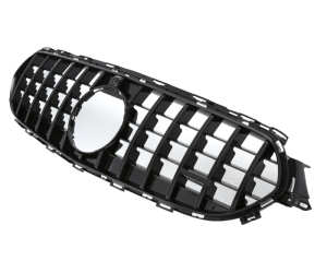 Maska Mercedes Benz E (2020+) GT černá lesklá Avantgarde/Exclusive/All Terain (bez znaku)