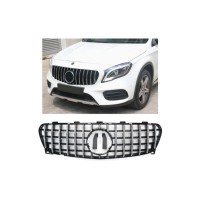 Maska Mercedes Benz GLA X156 (2017-2020) GT vzhled – černá s chromem