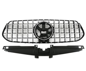 Maska Mercedes Benz GLE W167/C167 (facelift) GT černá s chromem