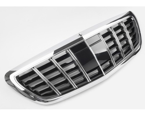 Maska Mercedes Benz S (W222) GT černá chrom (s nočním viděním)