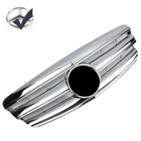 Maska Mercedes Benz S W221 (2005-2009) chrom + chrom znak
