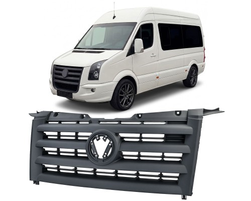 Maska Volkswagen Crafter 2E/2F (2006-2011) - černá matná