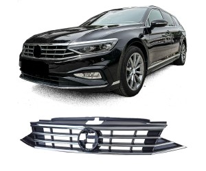 Maska Volkswagen Passat B8.5 (2019-2023) - černá s chromem
