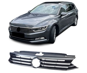 Maska Volkswagen Passat B8 (2014-2019) - černá s chromem