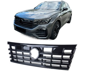 Maska Volkswagen Touareg 3 (2018+) - černá lesklá