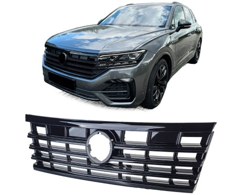 Maska Volkswagen Touareg 3 (2018+) - černá lesklá