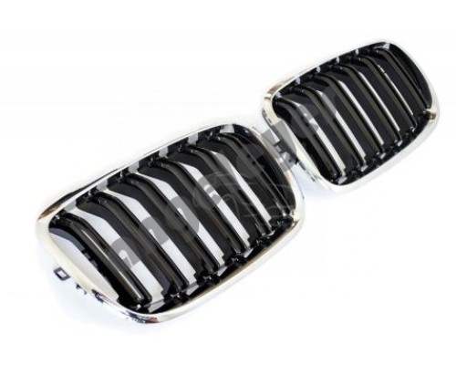Maska BMW X5 E70 / X6 E71 – chrom rámeček, styl M5