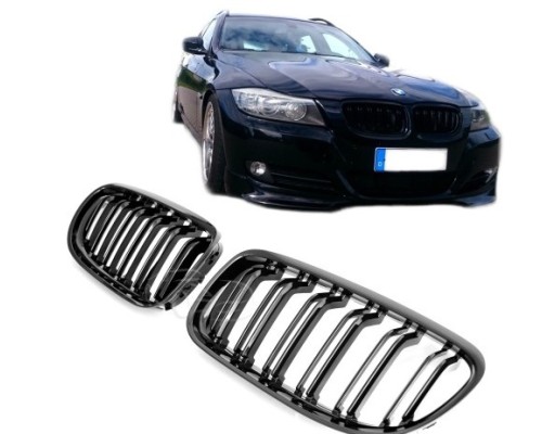 Maska BMW 3 E90/E91 (2008-2011) – černá lesklá, styl M3