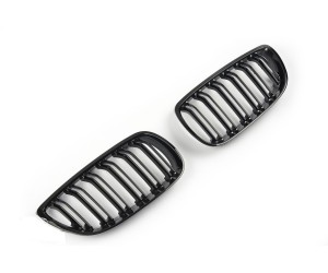 Maska BMW 3 E92 coupe / E93 cabriolet (2006-2010) – černá lesklá, styl M3