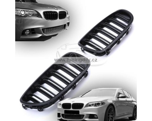 Maska BMW 5 F10/F11 – černá matná, styl M5