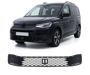 Mřížka do předního nárazníku Volkswagen Caddy (2021+) - černá