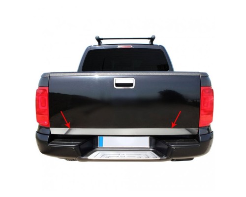Nerezová lišta na zadní víko korby Volkswagen Amarok