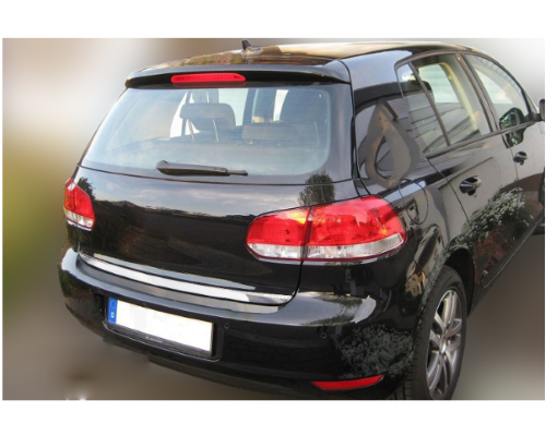 Nerezová lišta na hranu zadních dveří Volkswagen Golf 6 hatchback (2008-2012)