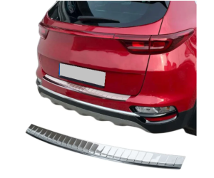 Nerezová ochranná lišta na nárazník Kia Sportage QL (2018-2020) - lesklá