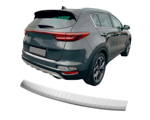 Nerezová ochranná lišta na nárazník Kia Sportage QL (2018-2020) - matná