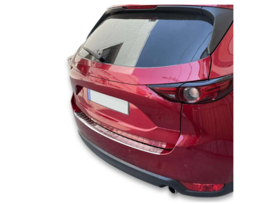 Nerezová ochranná lišta na nárazník Mazda CX-5 (2017-2025) – lesklá
