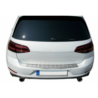 Nerezová ochranná lišta na nárazník Volkswagen Golf 7 hatchback – matná