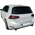 Nerezová ochranná lišta na nárazník Volkswagen Golf 7 hatchback – matná