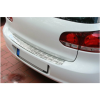 Nerezová ochranná lišta na nárazník Volkswagen Golf 6 hatchback - lesklá