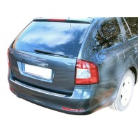 Nerezová ochranná lišta na nárazník Škoda Superb 2 / Octavia 2