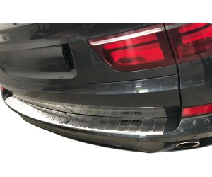 Nerezová ochranná lišta na nárazník BMW X5 E70