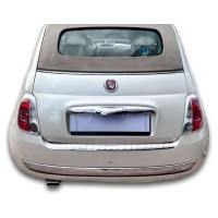 Nerezová ochranná lišta na nárazník Fiat 500 X - lesklá