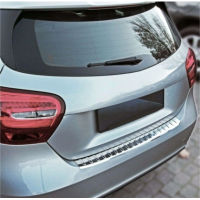 Nerezová ochranná lišta na nárazník Mercedes Benz A (W176) - lesklá