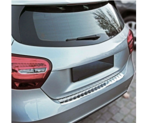 Nerezová ochranná lišta na nárazník Mercedes Benz A (W176) - lesklá